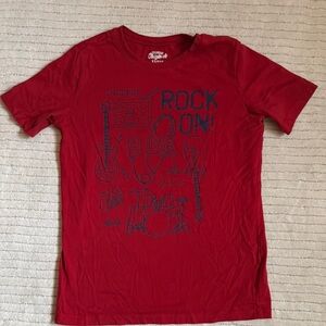 OshKosh B'gosh Red Graphic Short Sleeve Tee